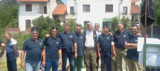 Шумадијски Равногорци код браће у Зубином Потоку 3.6.2018